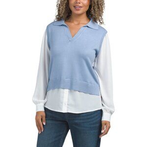 BELLDINI Twofer Sweater